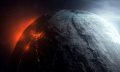 Artists illustration of a frozen planet with alien life. Shutterstock.