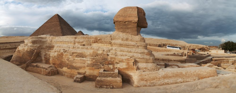 Panorama View of the Great Sphinx. Shutterstock.