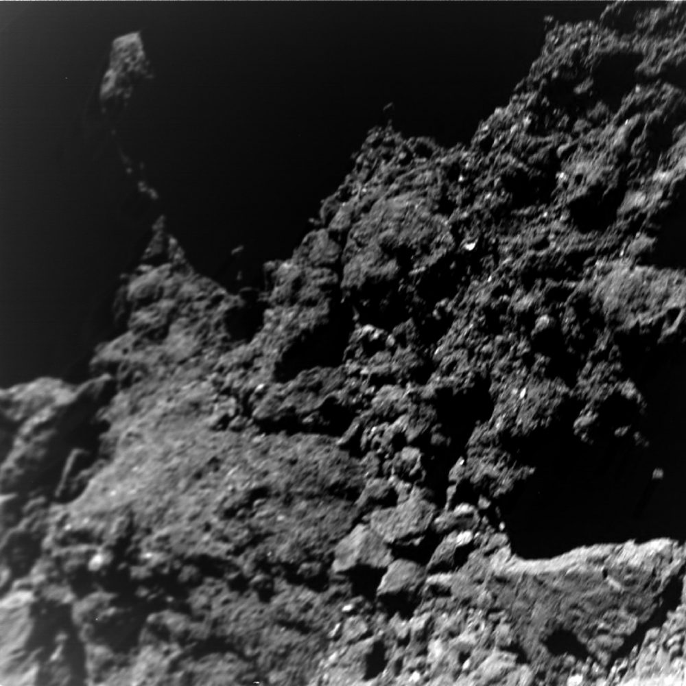 Surface features of Asteroid Ryugu. Jaumann et al (Science (2019).