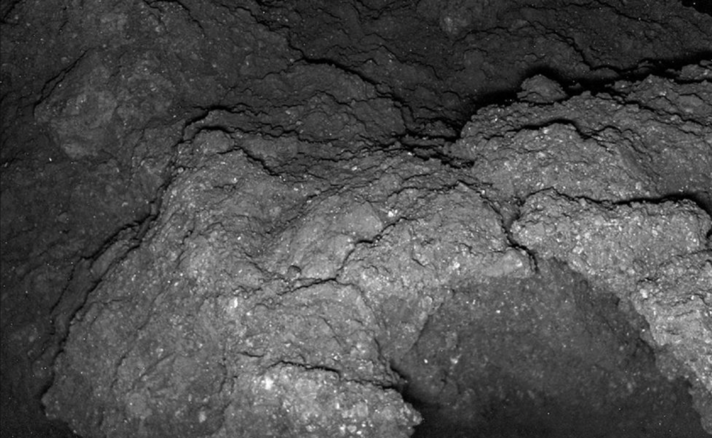 Surface of Asteroid Ryugu (4)