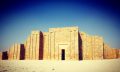 Djoser's wall pyramid complex enclosure. Shutterstock.