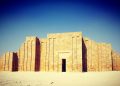 Djoser's wall pyramid complex enclosure. Shutterstock.