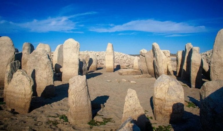 A view of the stones that make up the Dolmen of Guadalperal. Image credit: Ruben Ortega Martin/ Raices de Peraleda.