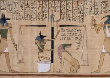 Papyrus of Hunefer. Image Credit: Wikimedia Commons.