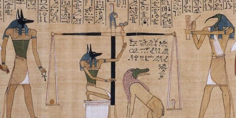 Papyrus of Hunefer. Image Credit: Wikimedia Commons.