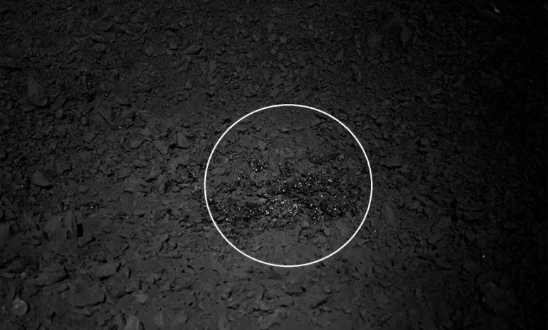 Image of the Gel-like material spotted on the far side of the moon. Image Credit: CNSA/CLEP/NASA/GSFC/Dan Moriarty.