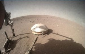 View of NASA's InSight lander on Mars. Image Credit: NASA.