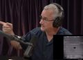 Navy Pilot speaking about his UFO encounter. Image Credit: Joe Rogan Experience / YouTube.