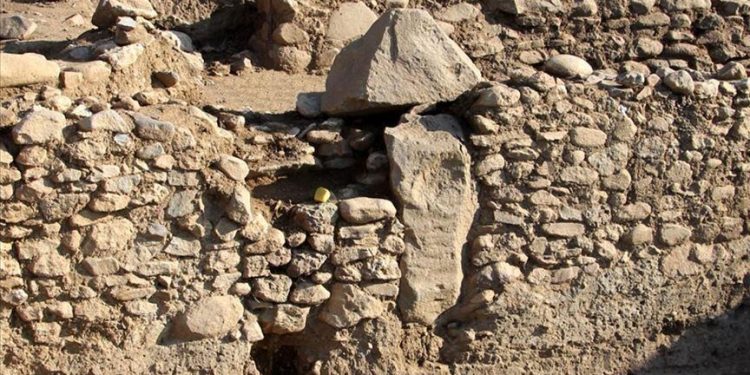 The newly-found temple in Turkey. Image Credit: Anadolu Agency.