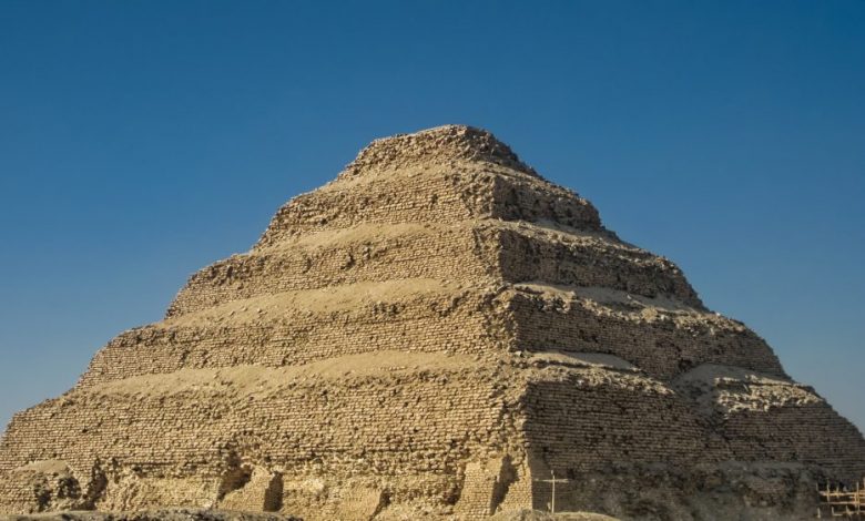 An image of the Step Pyramid of Djoser. Shutterstock.