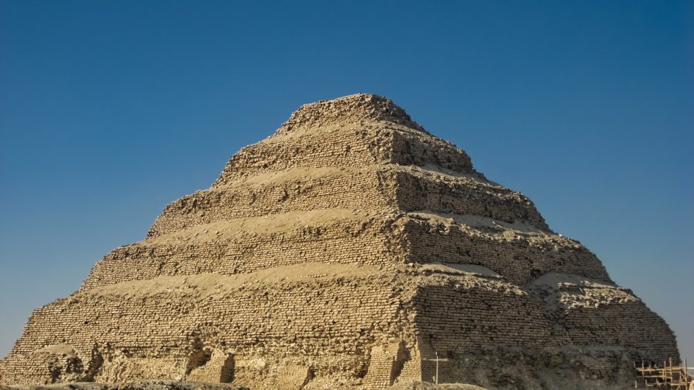 An image of the Step Pyramid of Djoser. Shutterstock.