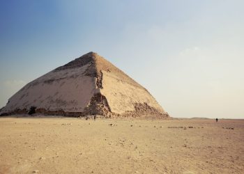 The Bent Pyramid at Dahshur. Shutterstock.