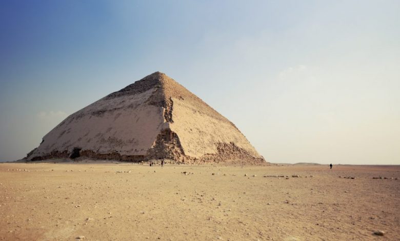 The Bent Pyramid at Dahshur. Shutterstock.