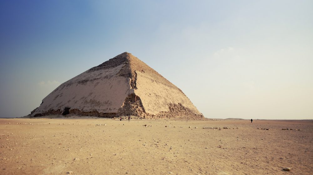 The Bent Pyramid at Dahshur. Shutterstock.