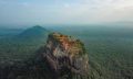 Aerial view of the Sky Fortress of Sigiriya in Sri Lanka. Shutterstock.