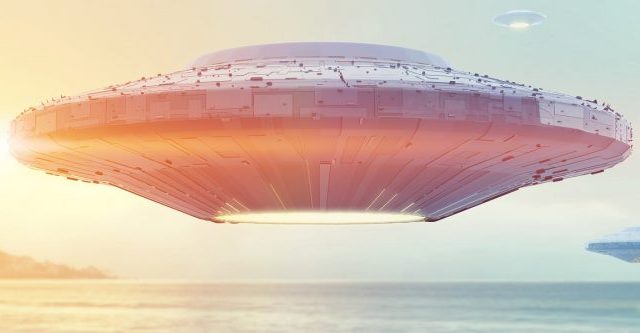 Artists rendering of a UFO. Shutterstock.