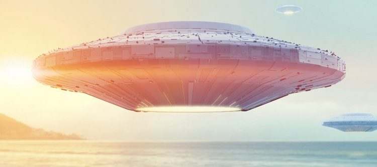 Artists rendering of a UFO. Shutterstock.