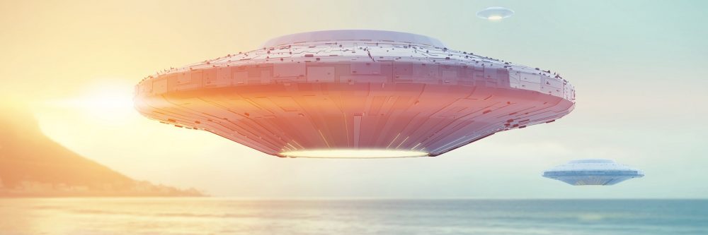 Artists rendering of a UFO. Shutterstock.