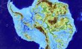 An image showing what Antarctica looks like without snow and ice. Image Credit: Mathieu Morlighem / UCI.