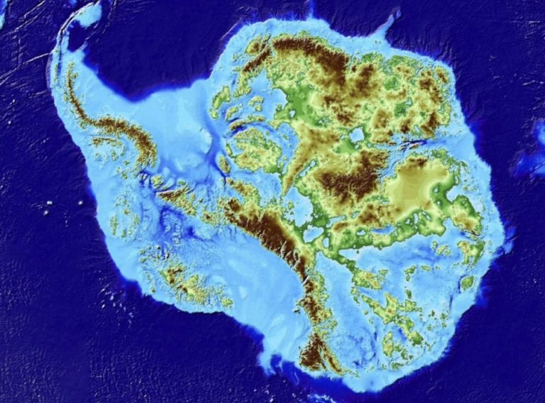 This Stunning Map Reveals Hidden Features Beneath Antarctica — Curiosmos