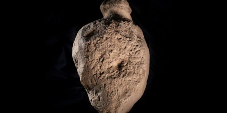 One of the stones that resembles the human shape. Image Credit: Orkney.com