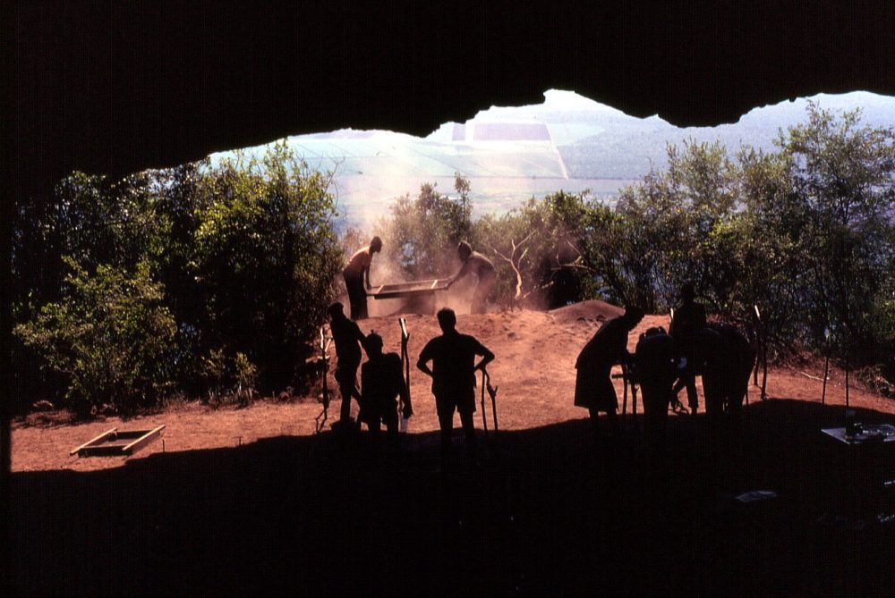 View over Swaziland from mouth of Border Cave. Image Credit: Wikimedia Commons / Public Domain.