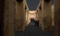 An image of the massive stones at the Valley Temple at Giza. Shutterstock.