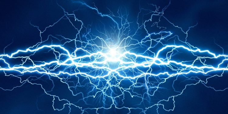 An artist's rendering of electricity. Shutterstock.