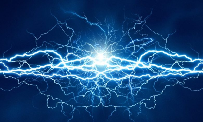 An artist's rendering of electricity. Shutterstock.