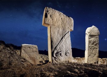 The megalithic T-Shaped Pillars of Göbekli Tepe, an ancient sits that predates the pyramids of Egypt by at least 8,500 years. Image Credit: Gulcan Acar.
