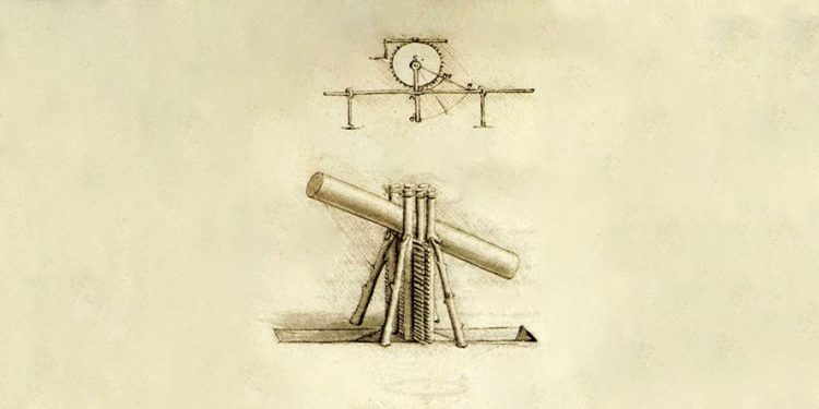 An illustration of the so-called Herodotus machine, thought to have been used in the construction of the Great Pyramid of Giza.