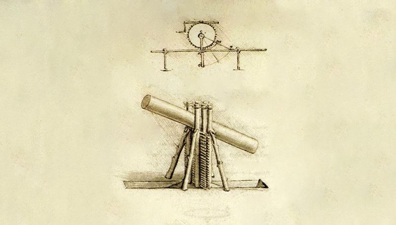 An illustration of the so-called Herodotus machine, thought to have been used in the construction of the Great Pyramid of Giza.