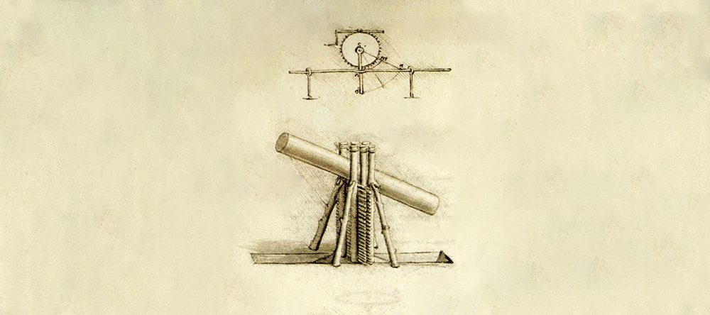 An illustration of the so-called Herodotus machine, thought to have been used in the construction of the Great Pyramid of Giza.