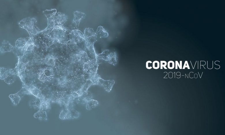 Artists illustration of the Coronavirus COVID-19. Shutterstock.