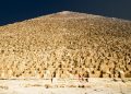 The great pyramid of Giza, where scientists discovered electromagnetic energy focusing effects