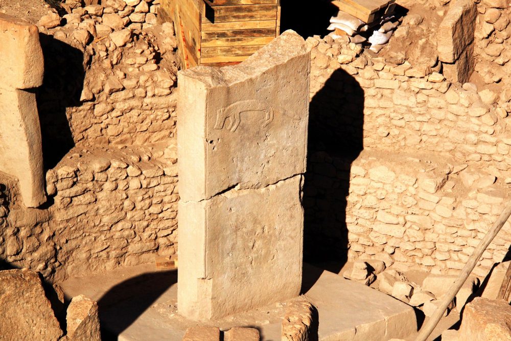 An image of one of the multi-ton stones at Göbekli Tepe. Shutterstock.