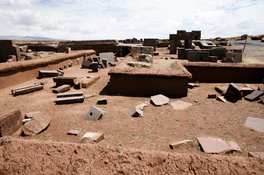 A wide-view image of Puma Punku. Shutterstock.