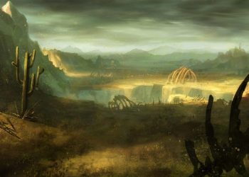 An artist's illustration of an ancient Earth. Shutterstock.