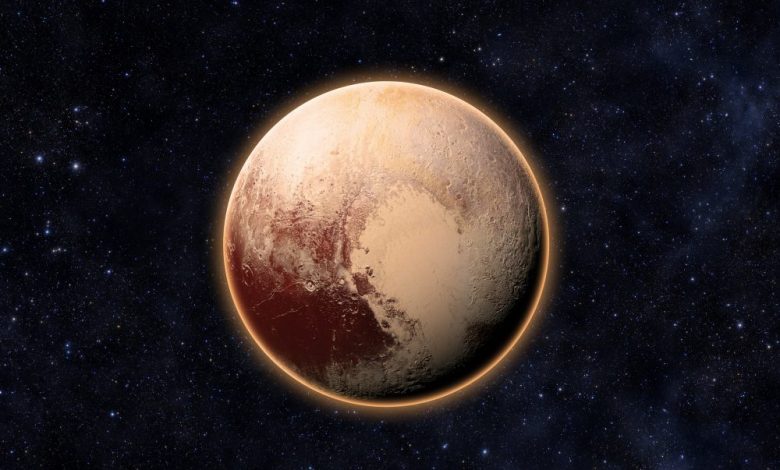 An image of Dwarf Planet Pluto. Shutterstock.