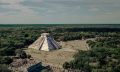 An aerial view of the Pyramid temple of Kukulkan at Chichen Itza. Shutterstock.