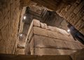 Inside the Step Pyramid at Saqqara. Image Credit: Global Look Press/dpa/Oliver Weiken.