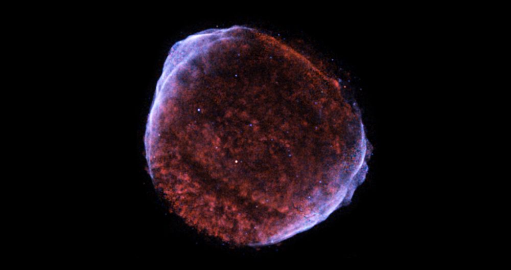 Chandra's image of SN 1006. Image Credit: Smithsonian Institute / Wikimedia Commons.