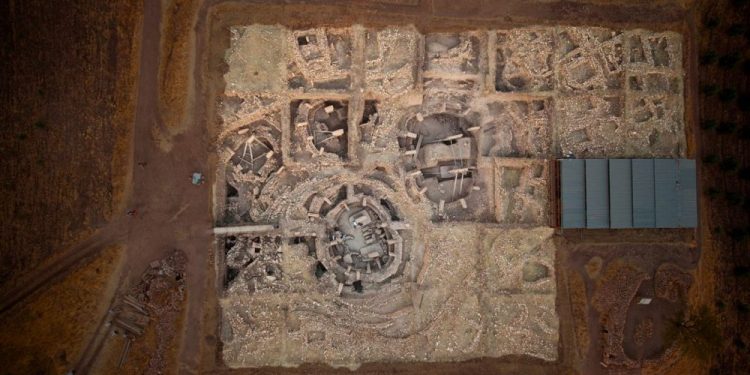 Aerial View of Göbekli Tepe. Image Credit: Göbekli Tepe Project / UNESCO.