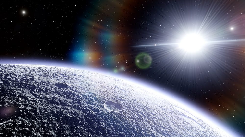 An artist's rendering of a distant super-Earth. Shutterstock.