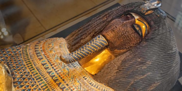 An Image of an ancient Egyptian mummy. Shutterstock.