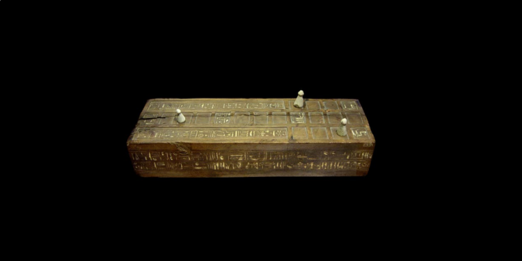 An illustration of the ancient Egyptian board game Senet. Image Credit: https://ancientegypt.fandom.com.