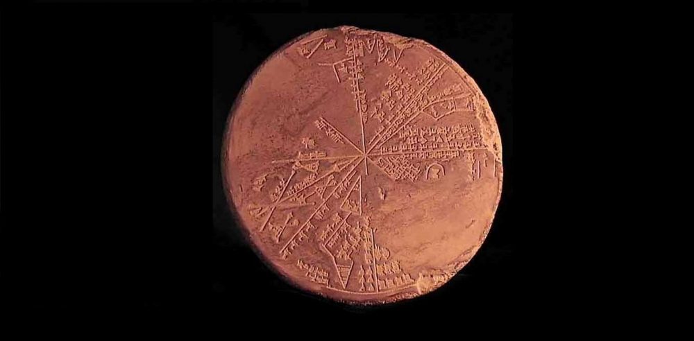 Ancient Sumerian Star Map.
