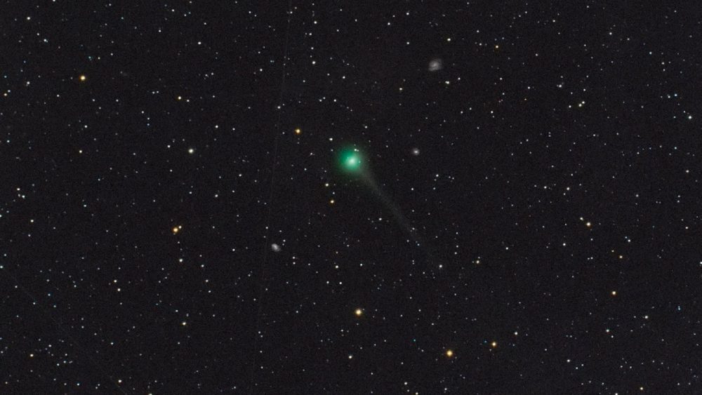 A view of Comet SWAN. Image Credit: E. Guido, M. Rocchetto, A. Valvasori.