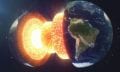 An artists illustration of the inner core of our planet. Shutterstock.