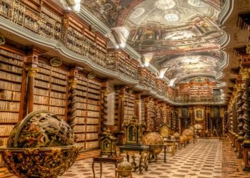 An image of the National Library of Prague Czech Republic. Image Credit: Sean Yan.